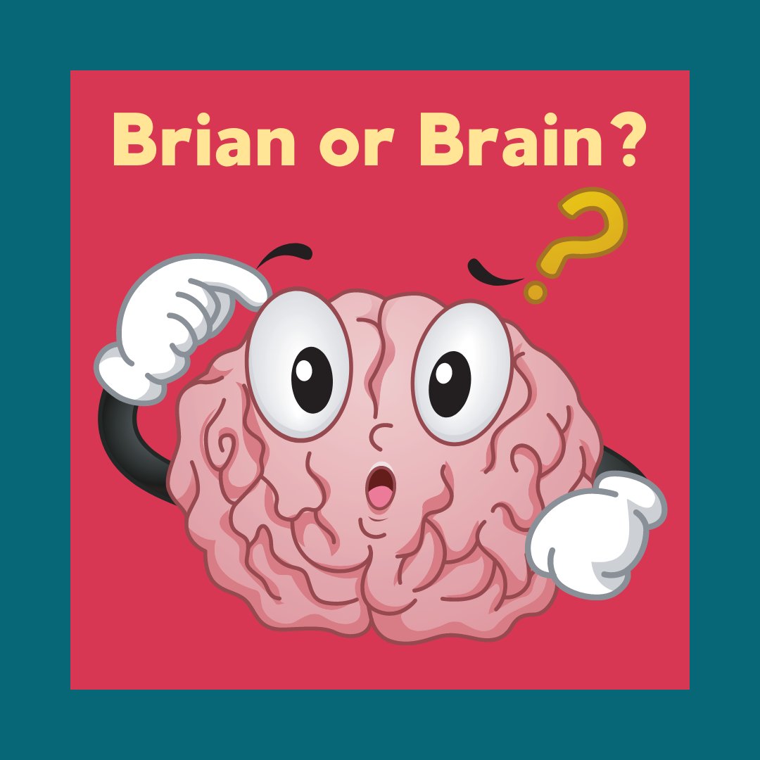 Are #dyslexic people more apt to mix up similarly spelled words, or are all brains named Brian, and we are just the only ones who know? 

What are two similar words works you often mix up the spelling of? This was Natalie's example. 

#Dyslexia #Dyslexic #NeuroDiversity