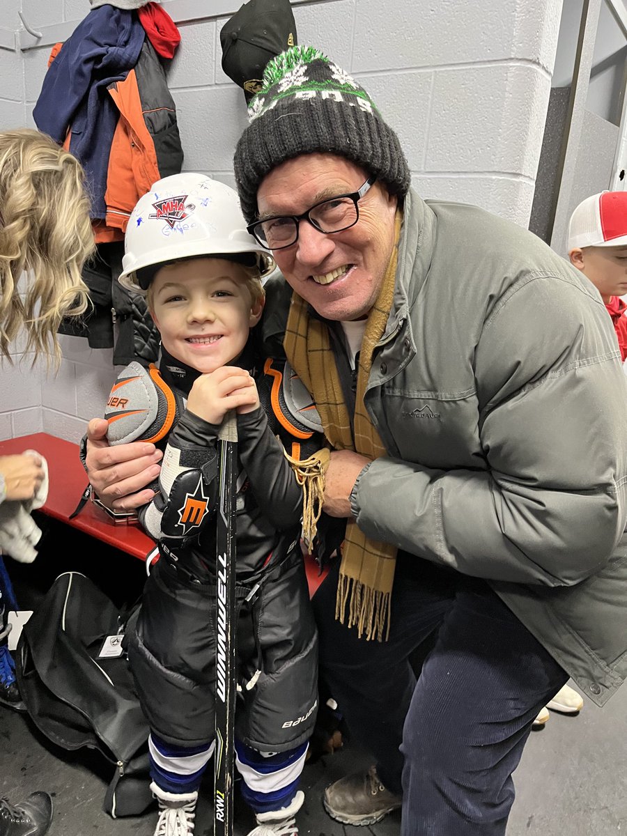 tuckster04's tweet photo. This little skater nabbed the “Hardest Worker” for today’s game. Proud Grandpa. https://t.co/oql6GExGJX