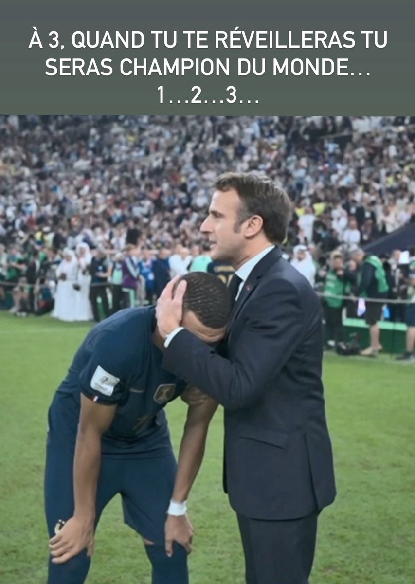 #mafrance #MerciLesBleus #Mbappe #Macron #Qatar2022