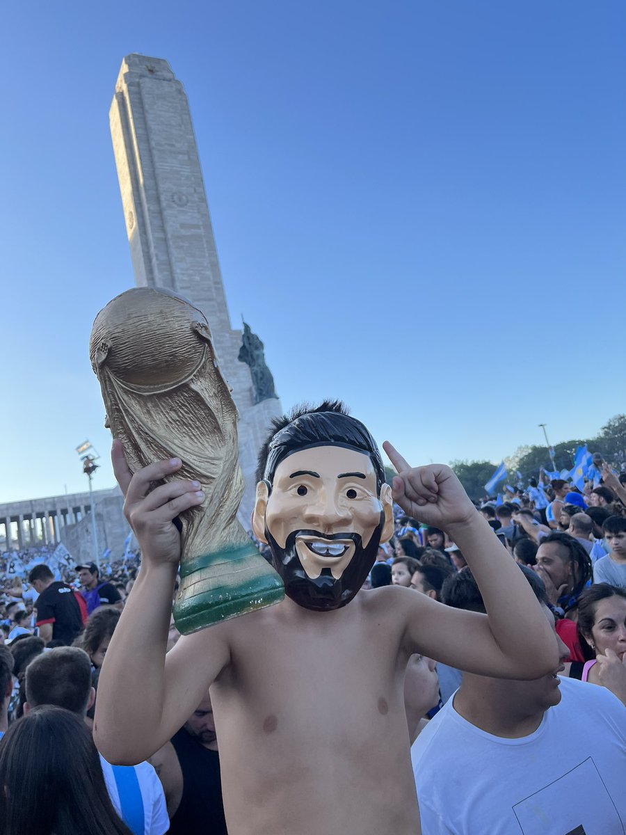 YO YA GANE LA TERCERA, YO YA SOY CAMPEON MUNDIAL #Messi𓃵