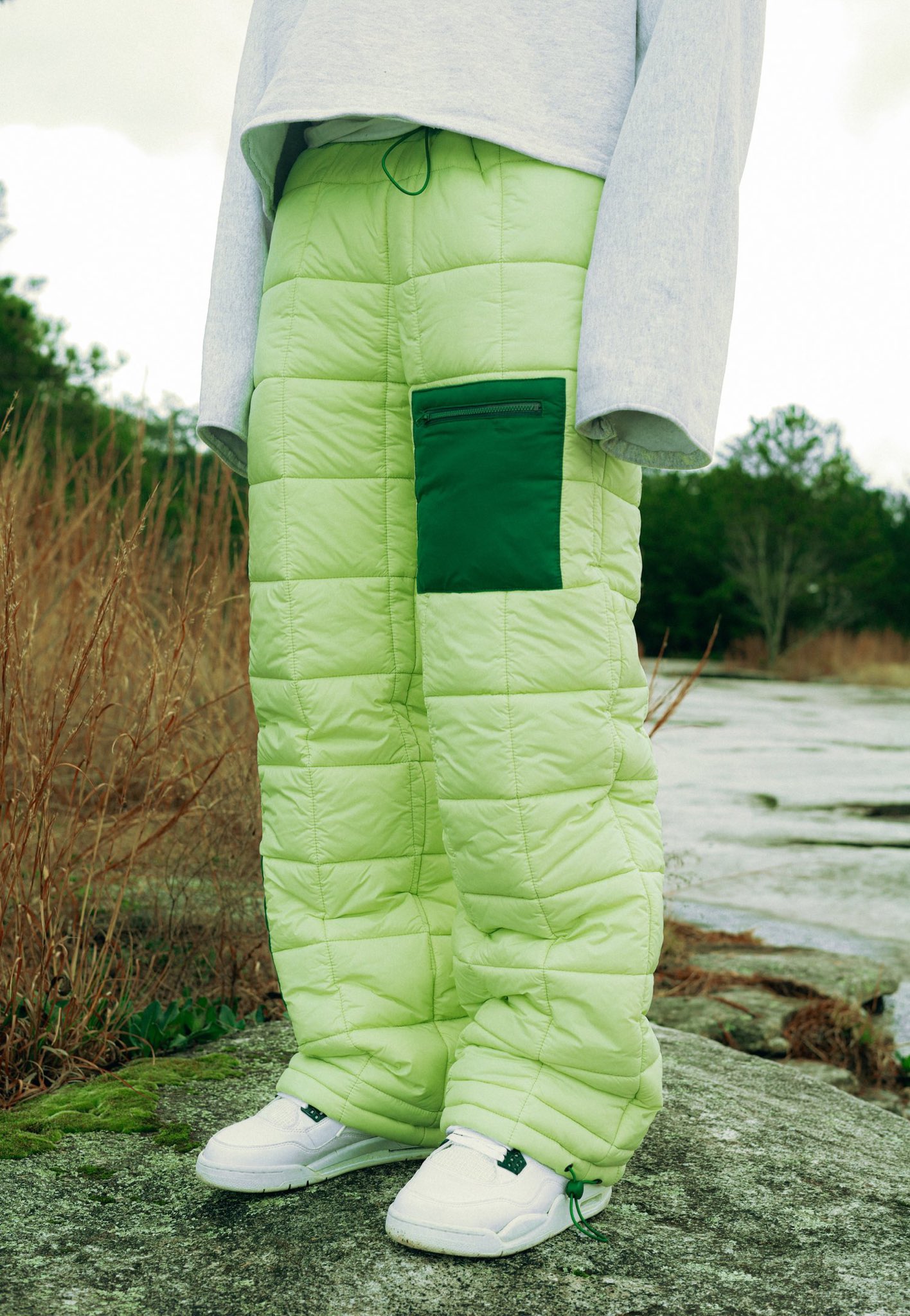 Outlander Magazine on X: “Evergreen” Puffer Pants by MIRAGES (2022)   / X