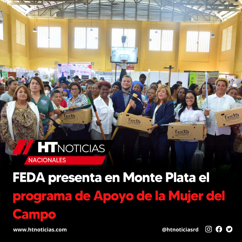 🇩🇴| #HTnacionales  | FEDA presenta en Monte Plata el programa de Apoyo de la Mujer del Campo.

Más información ▶️ bit.ly/3G4xBEp

#htnoticias  #cunicultura #FEDA #ganadodecarneyleche #granjasavícolas #LuisAbinader #MontePlata #nacionales #ovinocaprino