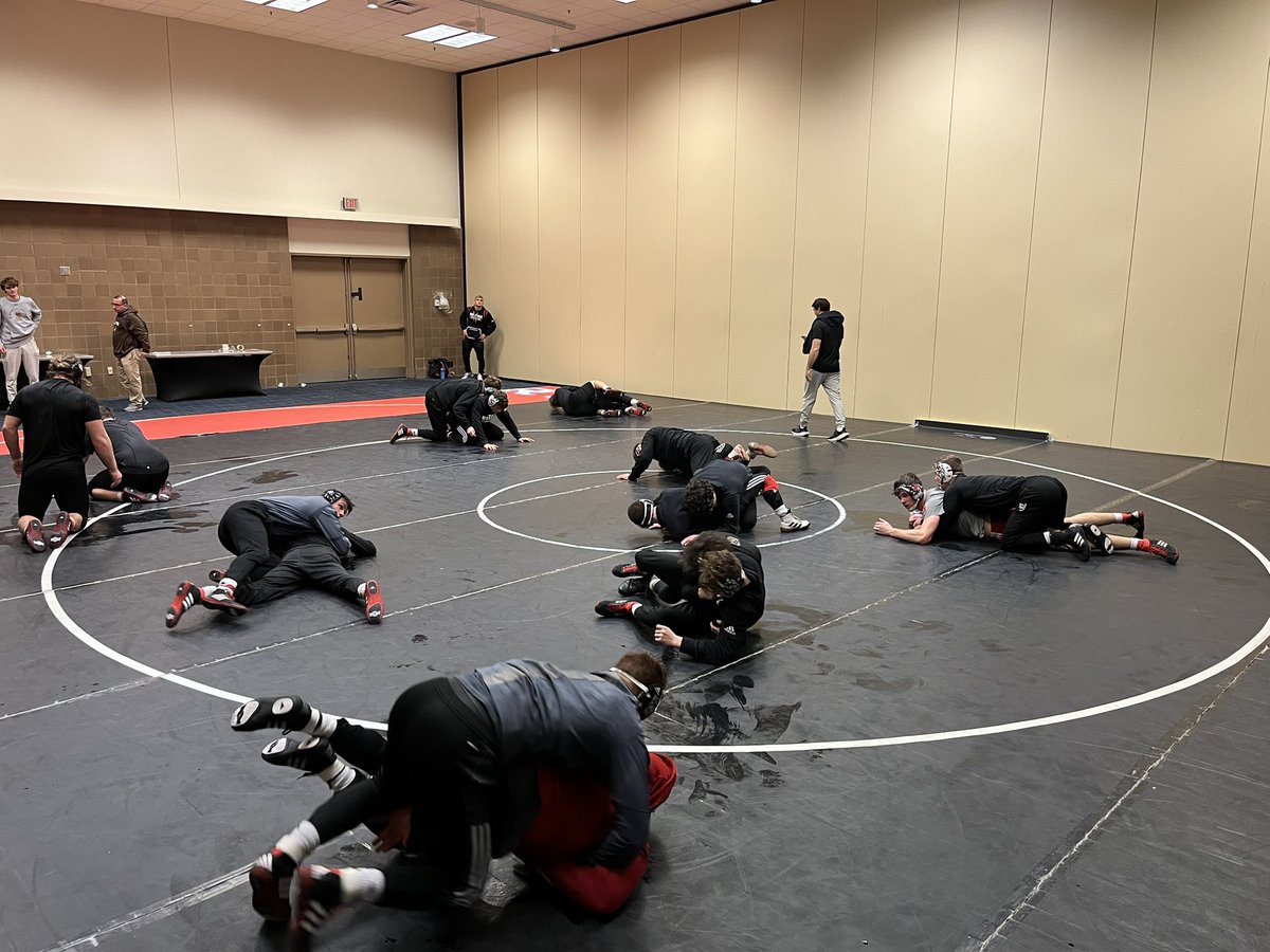 A little mat work 🤼