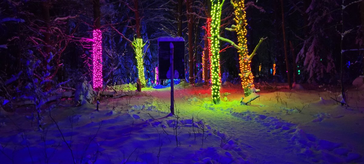 BrianMannADK's tweet photo. Found this place tonight. Magical and peaceful and snow everywhere. Audio postcard soon on @npr ❤️ 🎄🏃#TupperLake #Adirondacks @WildCenter https://t.co/09J6YeJC72