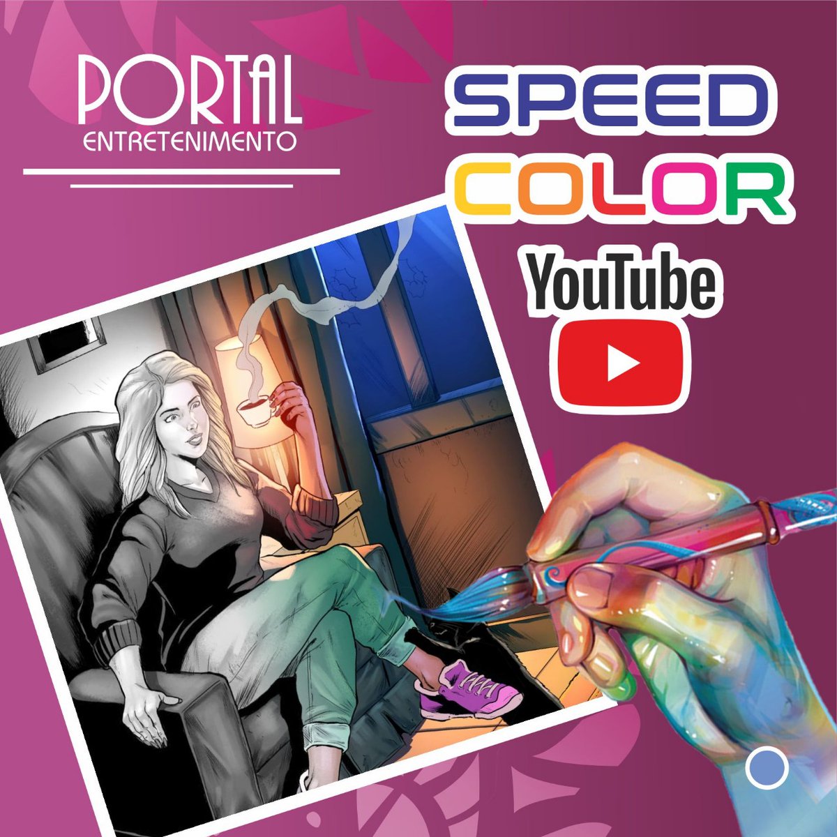 portalhqs's tweet photo. 🎅Domingou nesse clima de #Natal para o #SpeedColor🎄

⚠️Essa obra está disponível para aquisição na #lojavirtual🛍️

🅰️cesse no canal do #YouTube esse vídeo📹

#personagens #hqs #art #Entretenimento #PortalEntretenimento #hq #nerd #gato #ogato #Priscila #Tigre https://t.co/7hg2hJlLuP