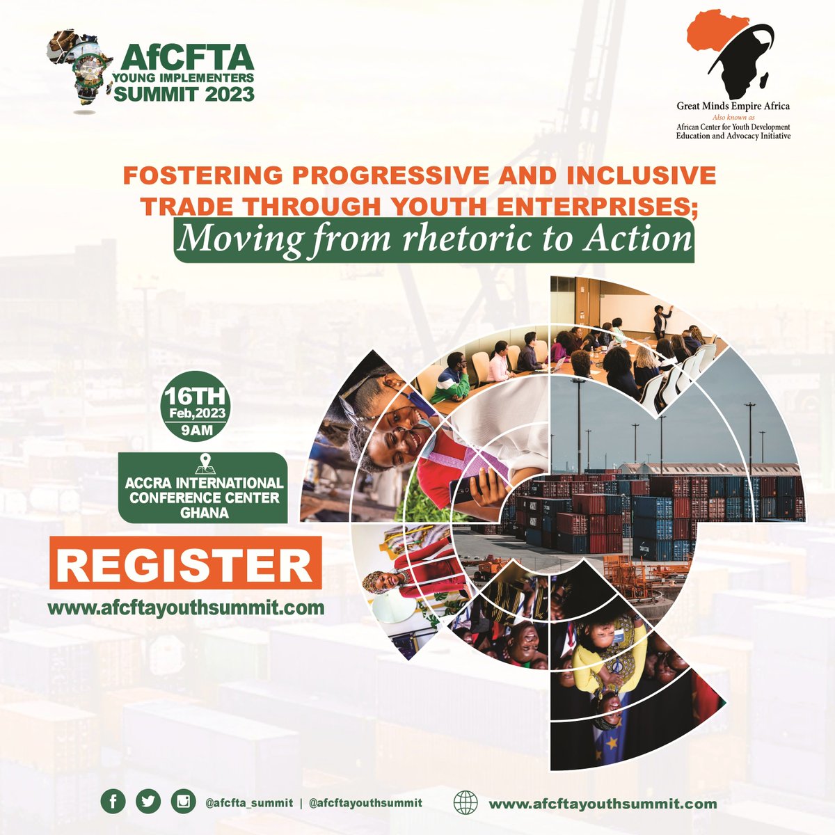 The role of youth development and investment, education, and leadership are critical components in driving our existence and culture of change in our society today. #AfCFTA #Youthsummit 

Register at afcftayouthsummit.com
#WorldCupFinal #African #YOUTH 
<a href="/AfCFTA/">AfCFTA Secretariat Official</a> <a href="/afreximbank/">African Export-Import Bank - Afreximbank</a>