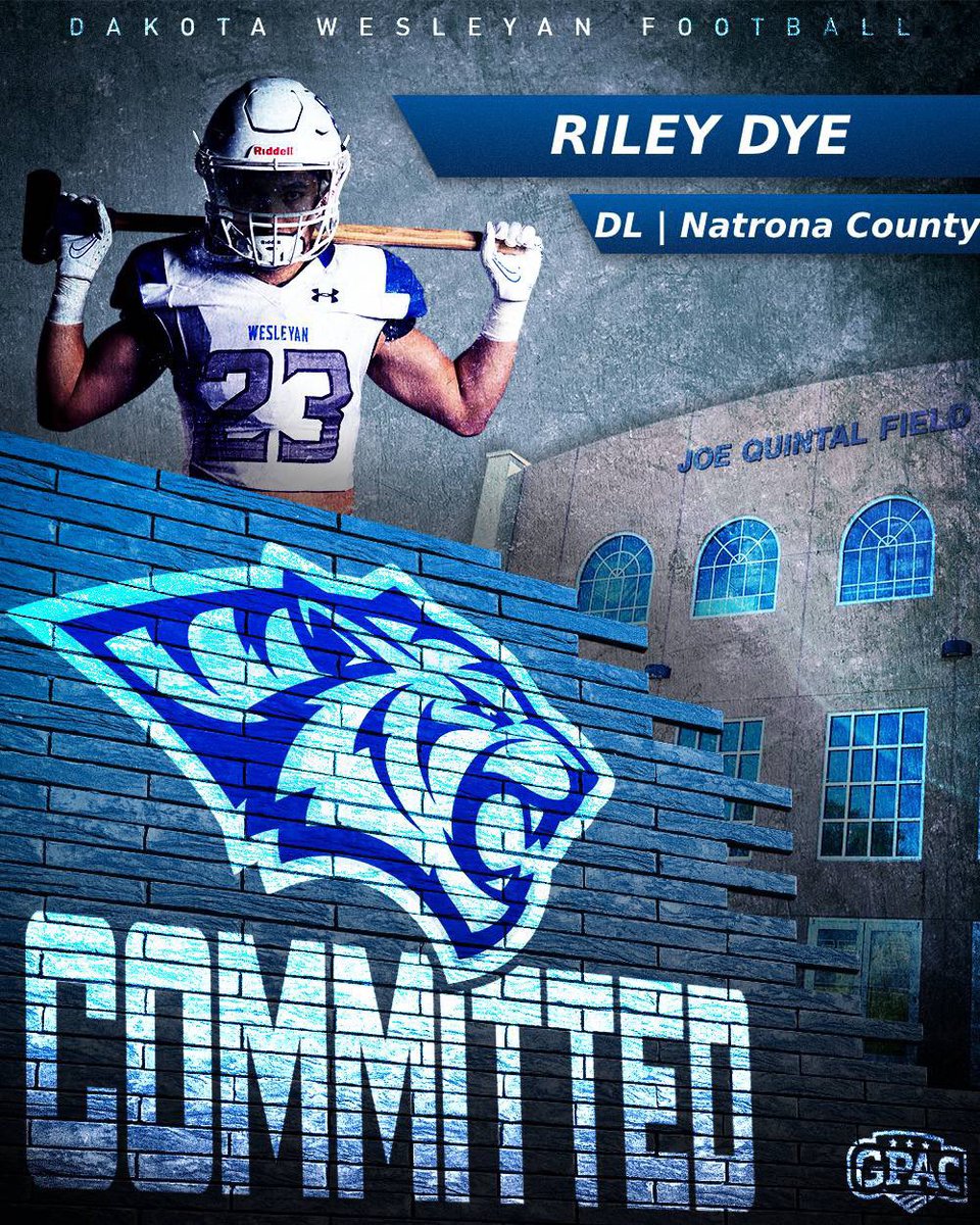 I am excited to announce my commitment to Dakota Wesleyan University to continue my academic and athletic career. I wanna say thank you to my family, my coach’s and my brothers who helped me get here! <a href="/dwtigerfootball/">DWU Football</a> @CoachMcGeeDWU @CoachCimpl #BleedBlue let’s go tigers!