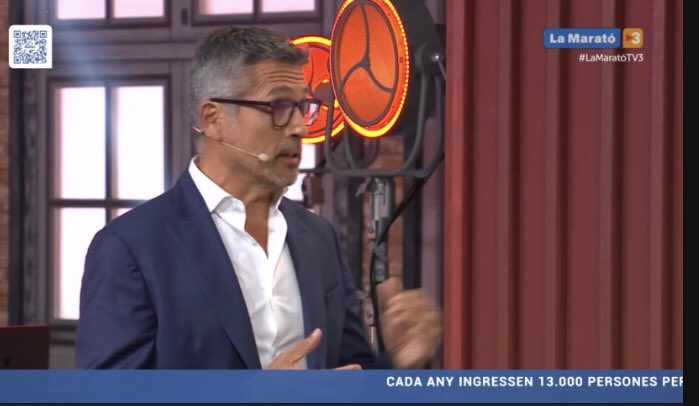 Vall d'Hebron (@vallhebron) on Twitter photo Comença l’entrevista de <a href="/la_marato/">La Marató de 3Cat</a> el Dr. <a href="/carlosmictusvh/">Carlos Molina</a>, cap de la Unitat d’Ictus de #VallHebron i investigador del <a href="/VHIR_/">Vall d'Hebron Institut de Recerca</a>, que parlarà sobre ictus. #LaMaratóSempreBatega
🔗ccma.cat/tv3/directe/tv… Comença l’entrevista de <a href="/la_marato/">La Marató de 3Cat</a> el Dr. <a href="/carlosmictusvh/">Carlos Molina</a>, cap de la Unitat d’Ictus de #VallHebron i investigador del <a href="/VHIR_/">Vall d'Hebron Institut de Recerca</a>, que parlarà sobre ictus. #LaMaratóSempreBatega
🔗ccma.cat/tv3/directe/tv…