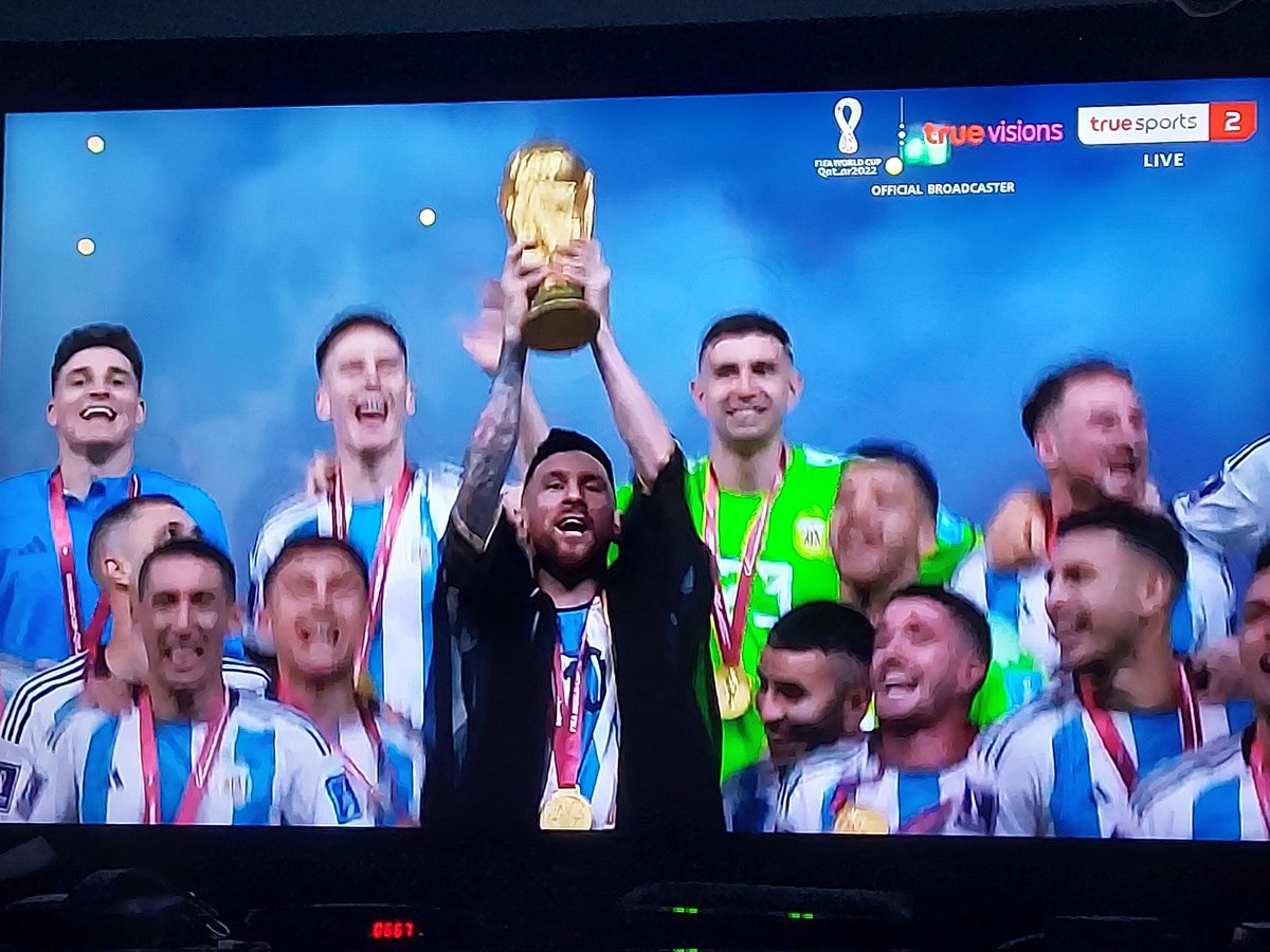 ภาพนี้ที่รอคอย สุดยอดมากๆ 🏆🥇🎊🎉 #FIFAWorldCup
