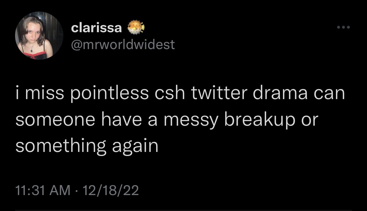 CSHstruggletwt's tweet image. not a struggle just real. can one of you be weirder than normal for a minute