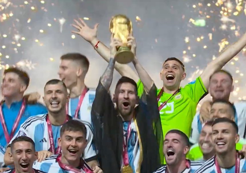 PopBase's tweet photo. Messi has played the final World Cup of his career. #FIFAWorldCup https://t.co/0Tw82ex7LX