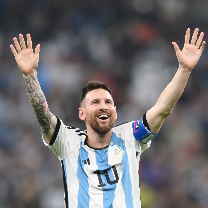 Son rêve devient enfin réalité !!!
#Messi 
#FIFAWorldCup