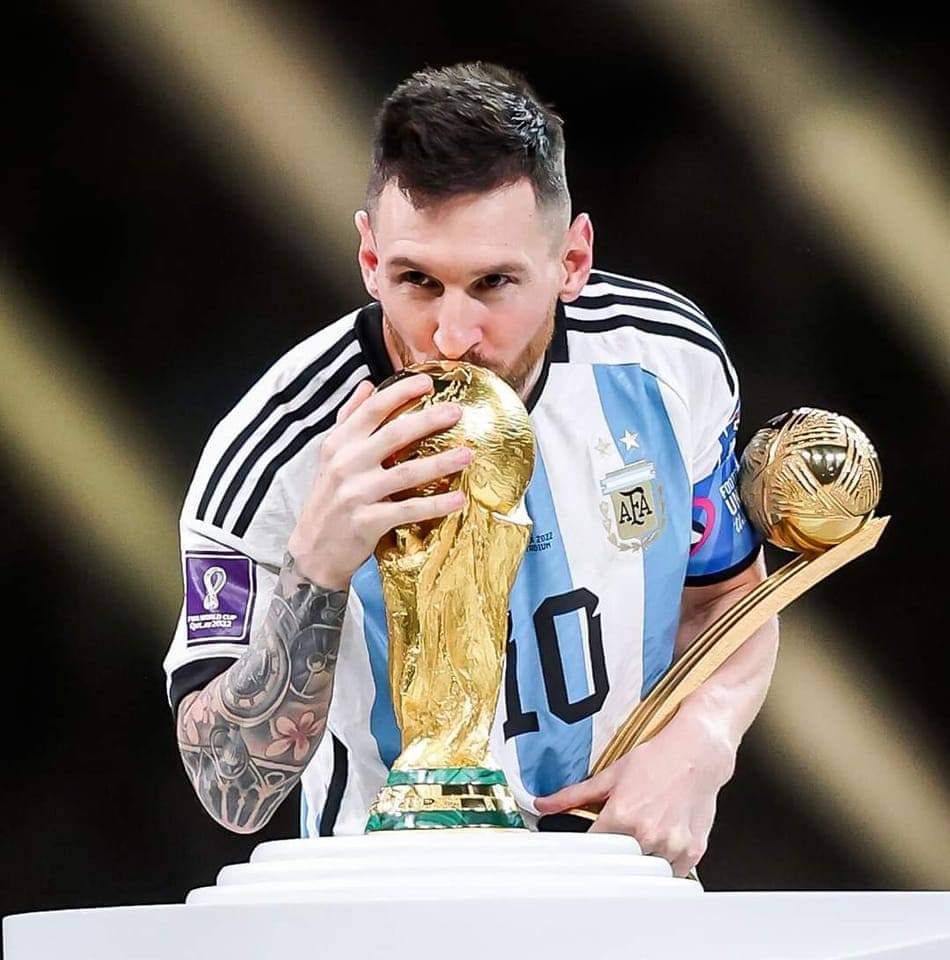 GOAT 🇦🇷❤️
#Messi𓃵 ❤️