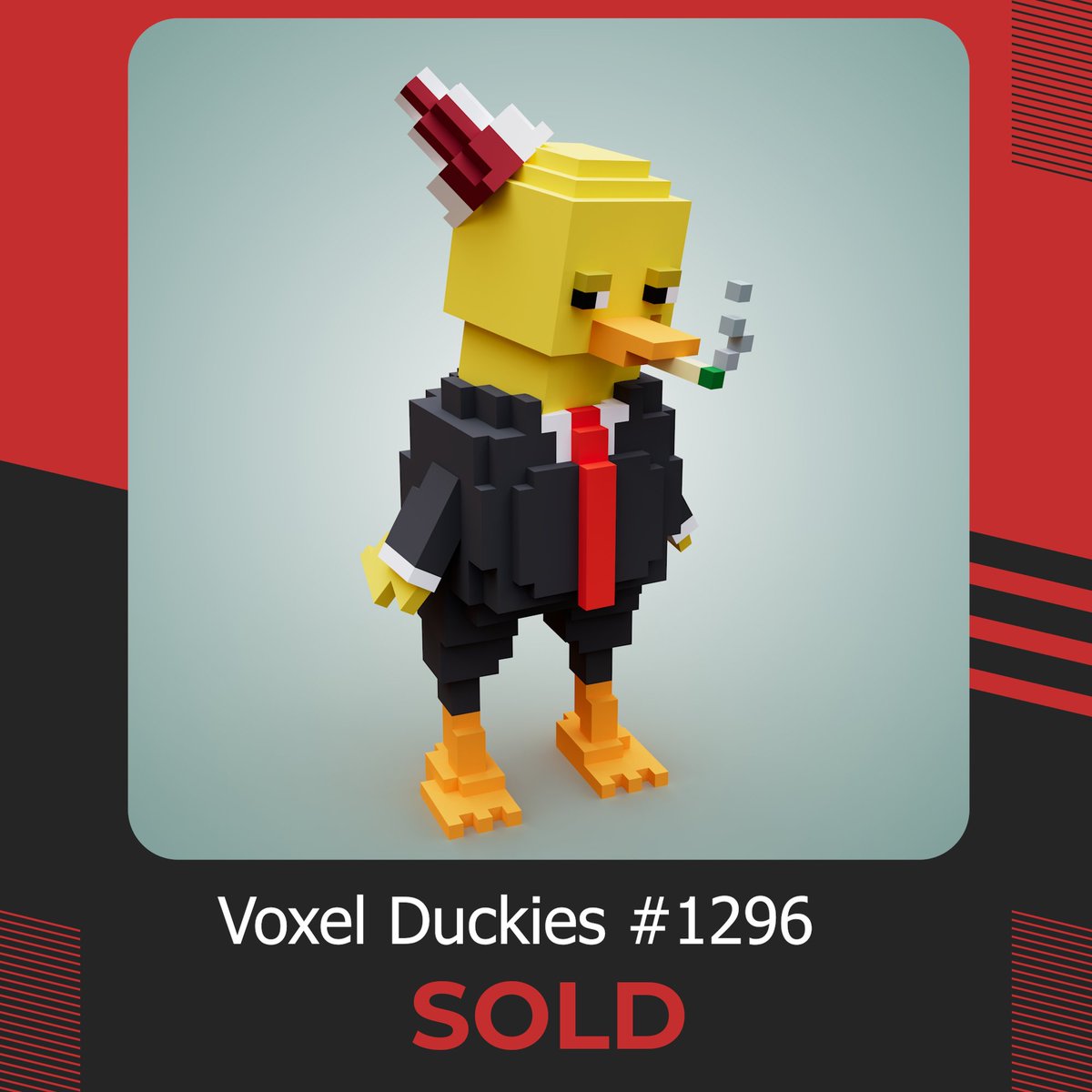 itibariPara's tweet photo. Voxel Duckies SOLD 🔥

#nfts #nft #nftart #nftartist #nftcollector #cyrptoart #digitalart #opensea #nftcollectors #nftdrop #nftartist #nftgallery #polygon #nftcommunity #voxelduckies https://t.co/Nq6ZzuhbZz