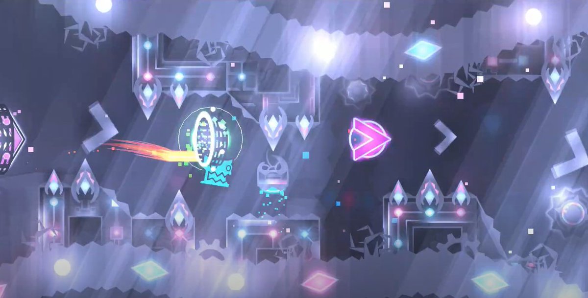 goodgdplayers's tweet photo. SyQual
A long time creator who continues to improve their work more and more as they go on. They have made some unforgettable creations like their decoration in The Hallucination, Trueffet and various parts among other levels. Truly an outstanding creator. https://t.co/Bz1KfgOddY