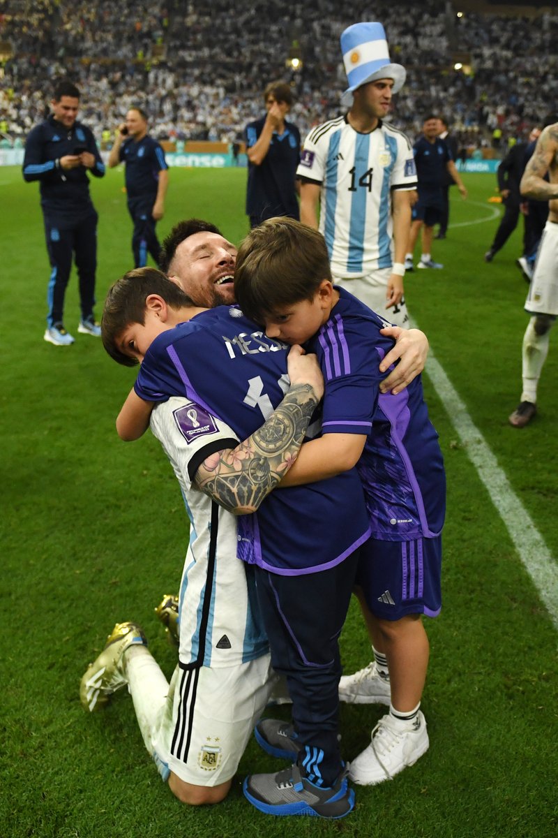 Papá es un ídolo. ❤️🇦🇷