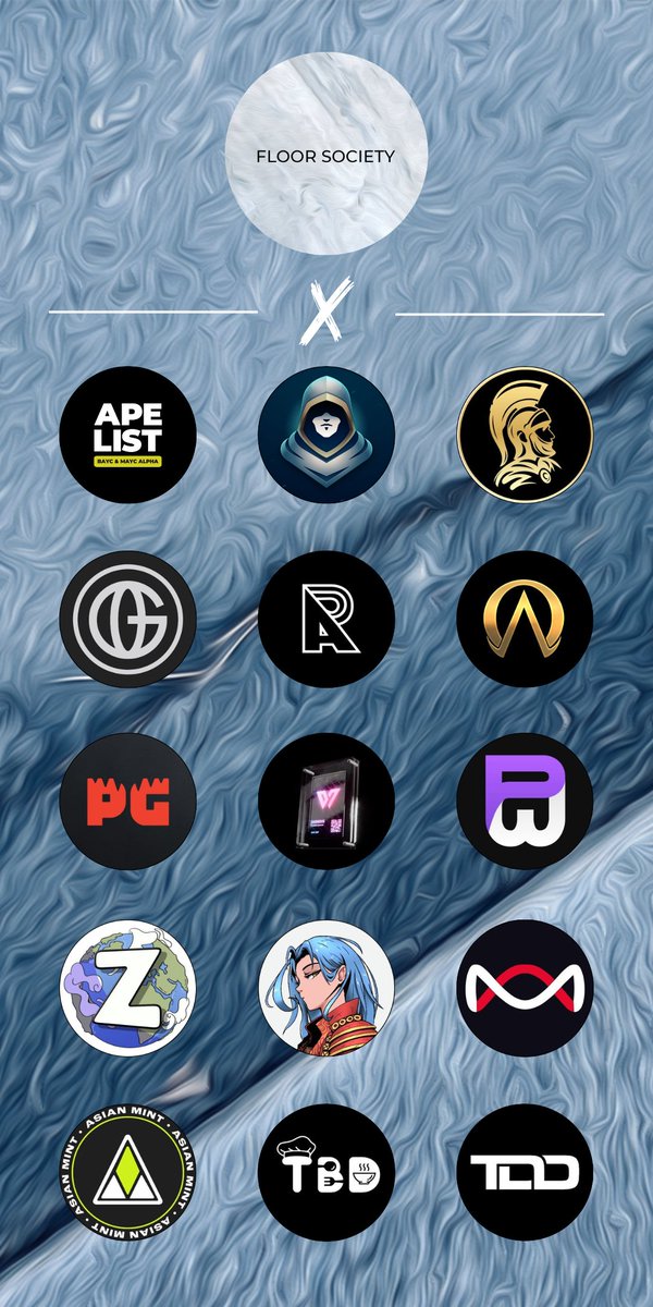 Get ready!
In less than 24 hours we’ll #mint! 🔥  

We can’t believe how far we’ve gotten so a big thanks 🙏 to all the communities (and people) who made all of this possible, especially the ones 👇!  

We love you all! ❤️ 
Let’s join forces tomorrow and fly! 🚀 

#collabs #NFTs