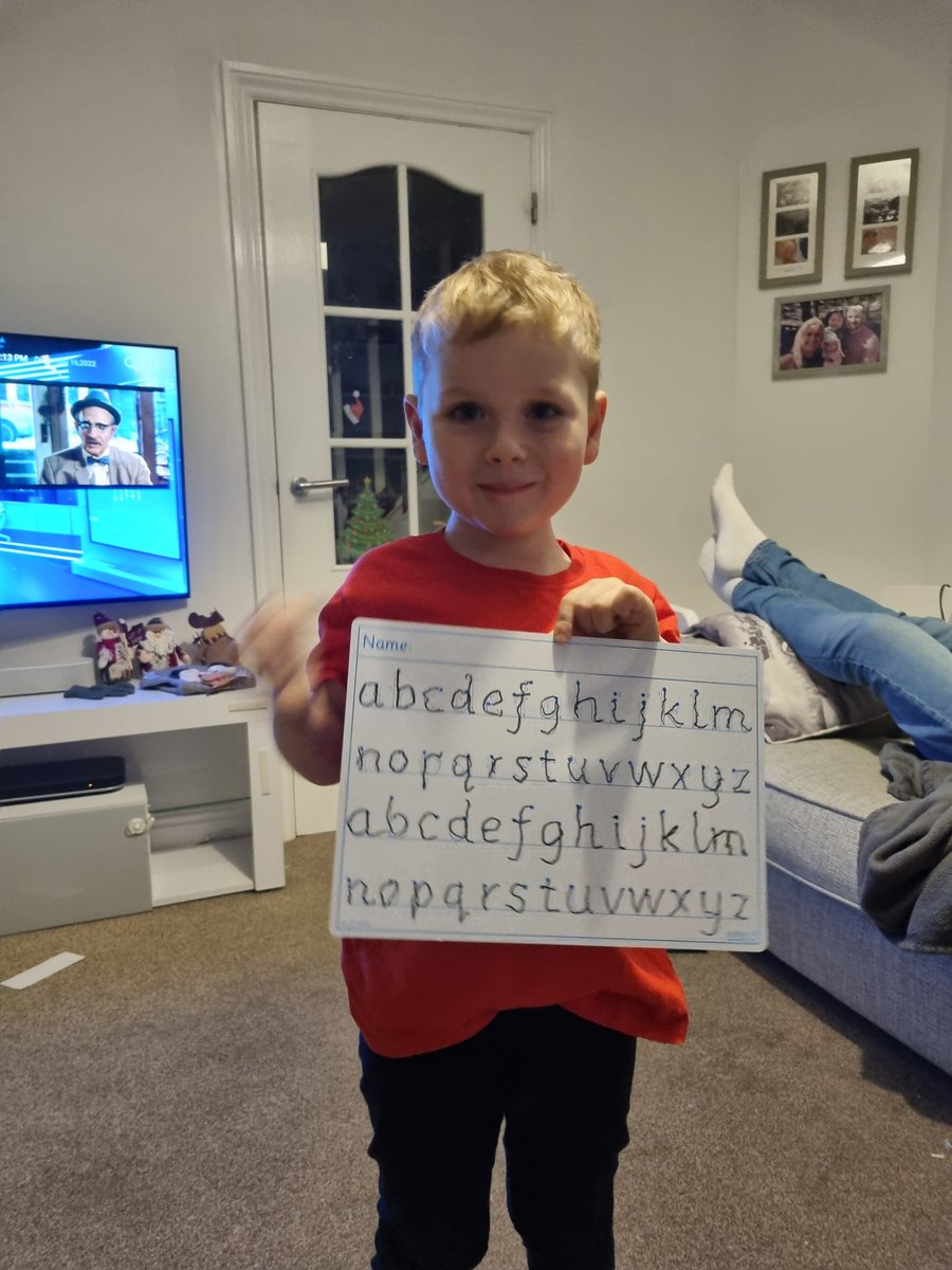 NatashaBoyle88's tweet photo. Eligh practising his letters #Melangell https://t.co/dnQmAKXfpt