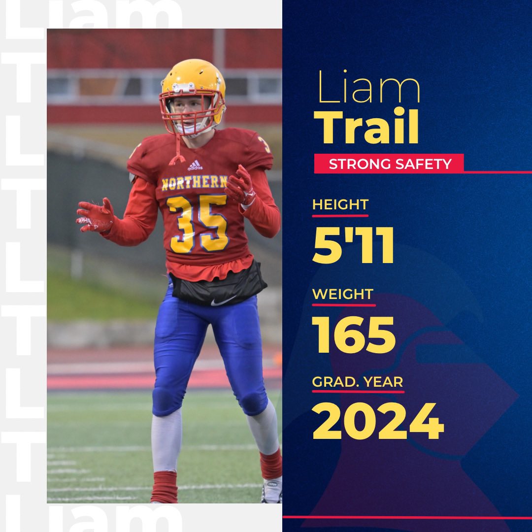 Next up is <a href="/LiamTrail/">Liam Trail</a>. 

This grade 11 prospect is a physical and smart student-athlete. He is an anchor for our defence, playing all over the field. A leader, we’re excited to see him wearing red next fall. 

Watch tape: hudl.com/v/2K1bm4

#piecesofeight ❤️💛💙