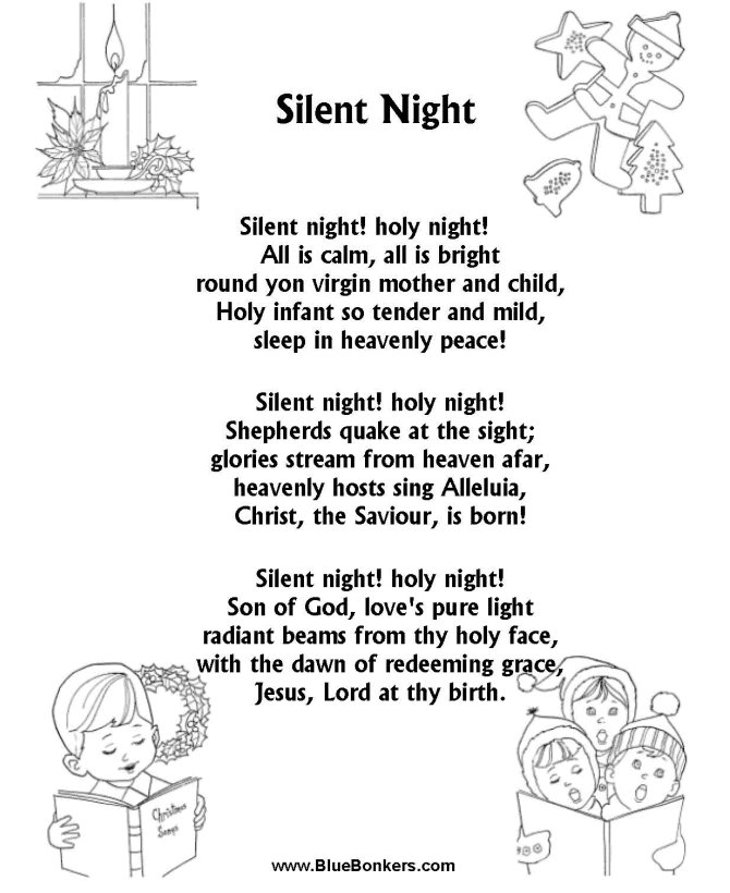 In l8l6, Joseph Mohr, a young priest in Austria, after a walk, in his winter-laden town,wrote,"Silent Night."In l8l8, Mohr shared his lyrics with choir director Franz Gruber, for their Christmas Eve service. Gruber wrote the music and now this favorite is sung all over the world.