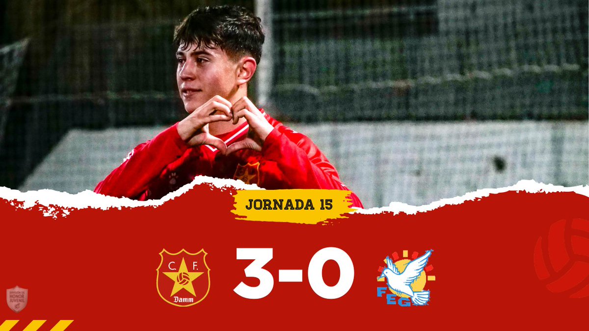CFDamm's tweet photo. 🔴 Tancant l'any amb una victòria més

🆚 JUVENIL A 3-0 @FundacioGrama 

📹 https://t.co/1TWjglSonm

🔗 https://t.co/4vouB7Ppz1 https://t.co/Yr66pcN7pu