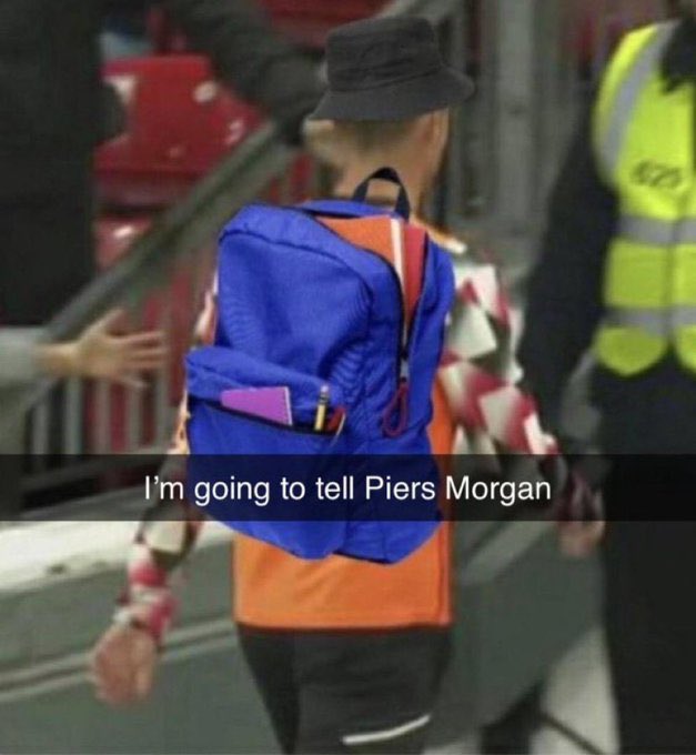 Someone check on <a href="/piersmorgan/">Piers Morgan</a>, is he ok?