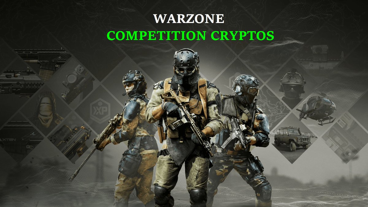 Nouveau concept unique au monde soyez les premiers à découvrir LE TOURNOIS WARZONE CRYPTOS 
70$ pour les 5 premiers, cherche modérateur salaire compris, contacter moi le site warzonewin.systeme.io/com