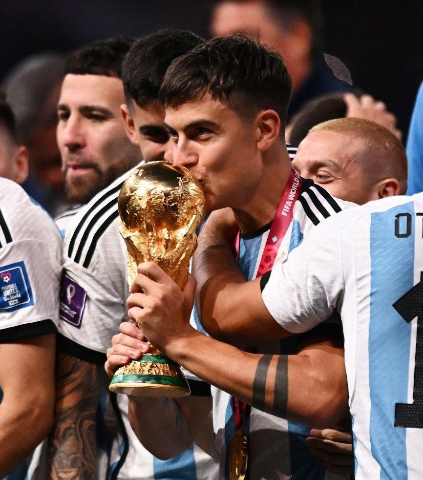 J on Twitter "Paulo Dybala. World cup champion 🏆"