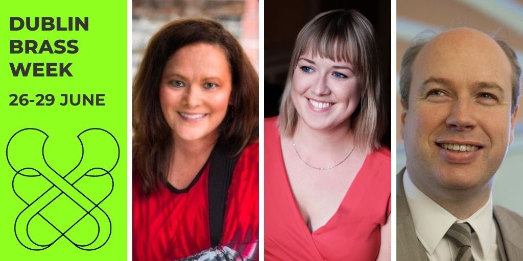 Final post pre-Christmas is to announce DBW23 pianists - Rebecca Wilt, Éadaoin Copeland and Edward Holly. All 12 brass faculty and 3 pianists now listed with biographies on dublinbrassweek.com Applications open on Monday 30 January!