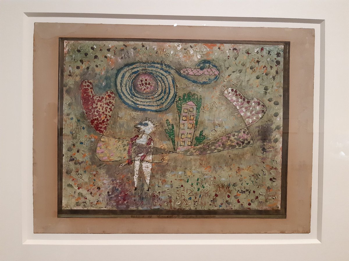 Avui hem descobert que Paul Klee va pintar Miquel Barceló immers en el seu univers.

@fundaciomiro #KleeFJM