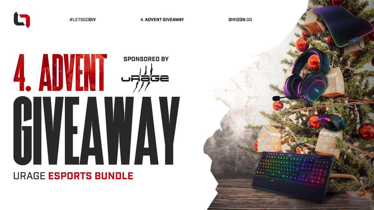 DIVIZONgg's tweet image. You are still looking for an upgrade to take your game to the next level? Then @urage_gaming got you covered in our last advent giveaway 🎉❤

Head on over and take your chance, winner will be drawn next Sunday! 🤝

➡ bit.ly/3HLabF7

#LETSGODIV #Giveaway