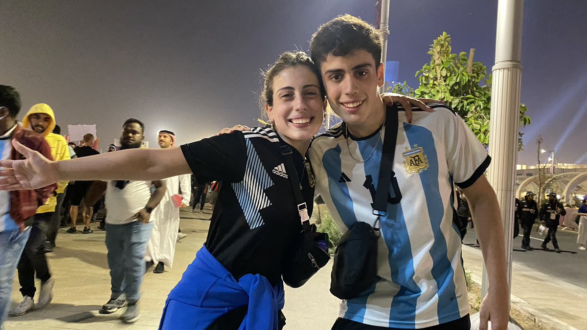 EricNjiiru's tweet photo. Argentina fans leaving Lusail Stadium after witnessing greatness..
#FIFAWorldCup #EricInQatar https://t.co/oH4lOauSCj