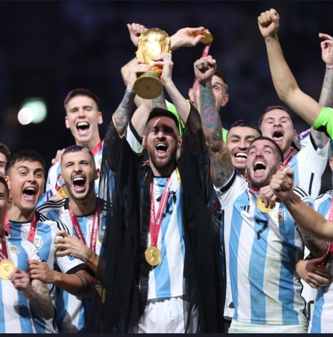 अर्जेंटीना ने फ़ाइनल जीता
#Messi𓃵
#FIFAWorldCup
#FIFAFinalWithPathaan