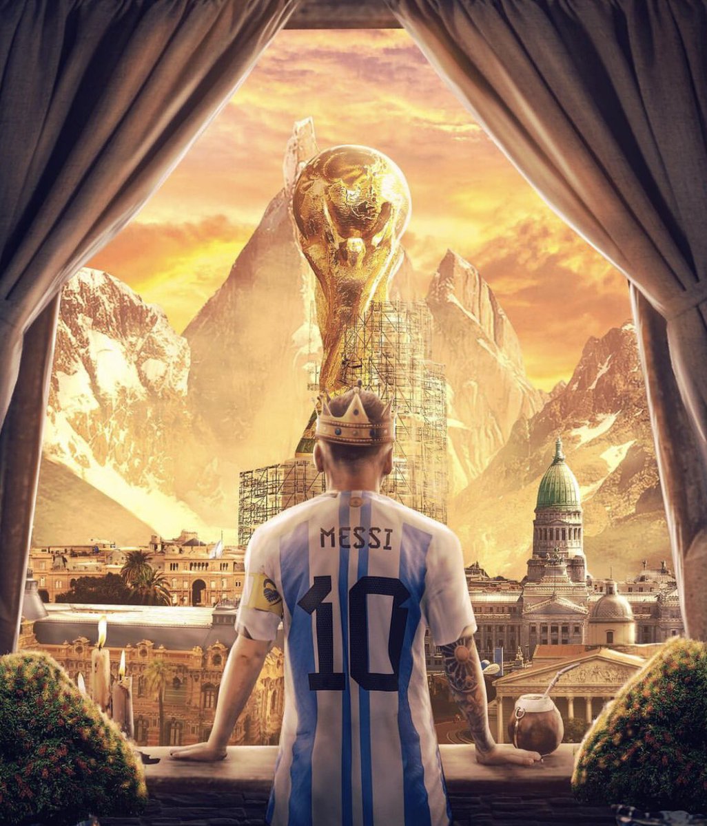 The Coronation 🐐 #Leomessi #FIFAWorldCup