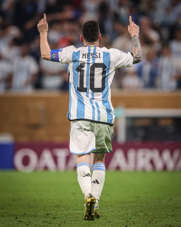 AvinashPanda4's tweet photo. The ultimate greatest of all time Lionel Andrés Messi #ARGFRA #FIFAWorldCup #WorldCupFinal https://t.co/HmAuh7z0K0