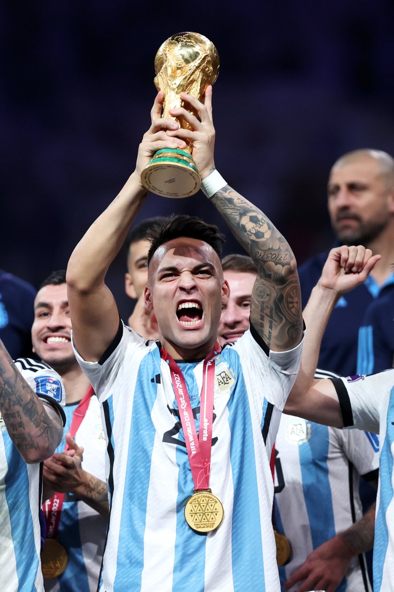 Un Campione del Mondo Nerazzurro 🏆🖤💙

#ForzaInter #FIFAWorldCup #Qatar2022