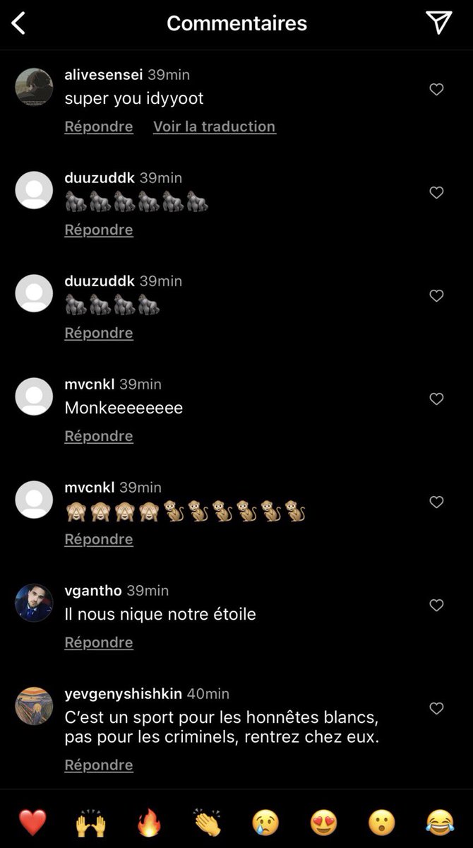 "Je suis français quand on gagne, je suis un émigré quand on perd"
