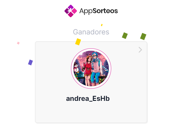 Helaz12's tweet photo. @cheresala La ganadora del sorteo es @andrea_EsHb ¡Felicidades!, ponte en contacto conmigo https://t.co/e2GmmgWcxu