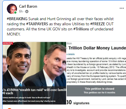 agpcuk's tweet photo. #BREAKING Proof UK GOV are Money Laundering on a Grand Scale whilst deploying Weapons of Mass Destruction via Freezing their own people to Dearth https://t.co/z5xgBTTVkQ