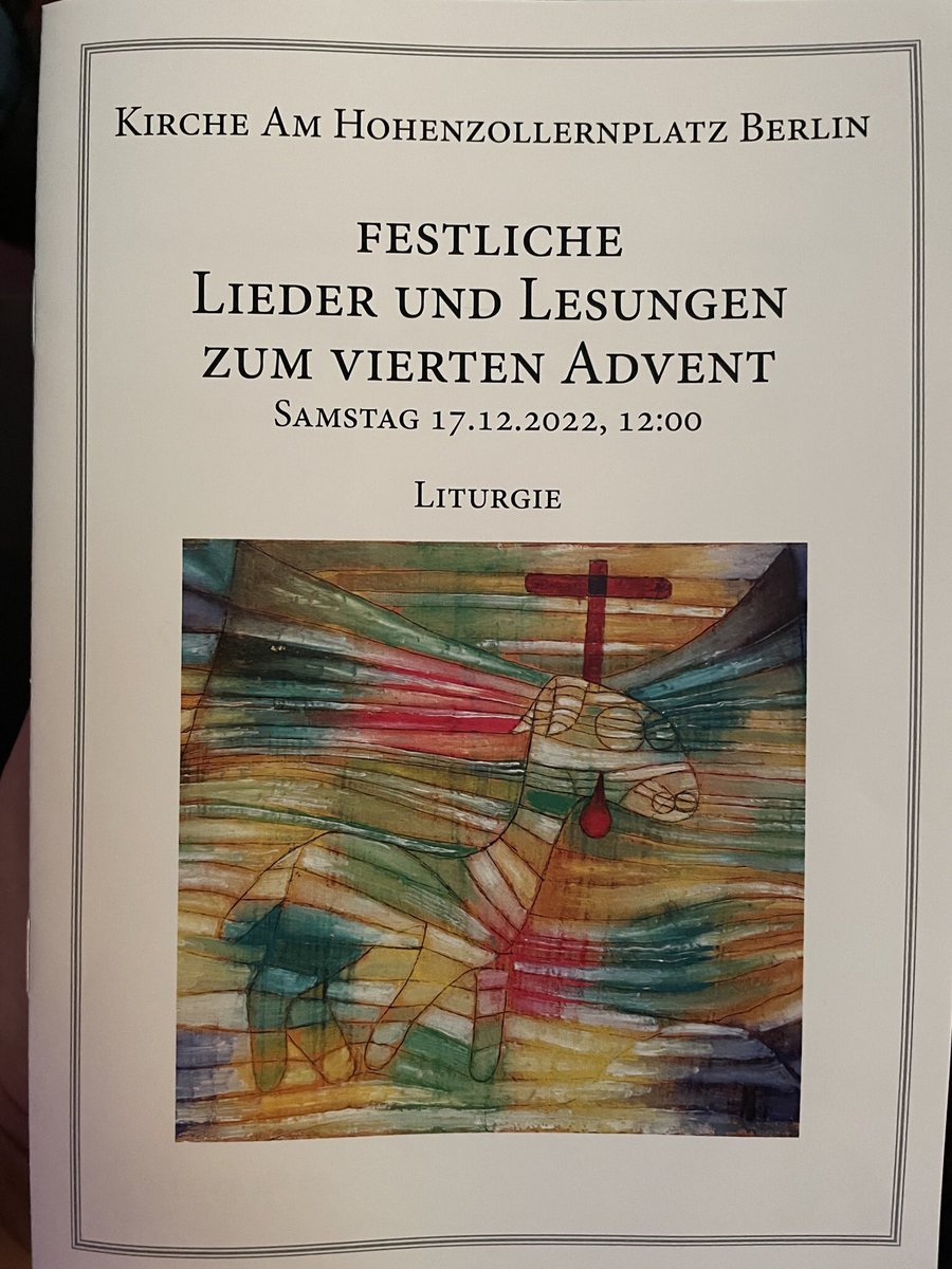 NiccoloTribolo's tweet photo. In Kirchen findet man mich eher selten. Aber #noonsong zum 4. Advent war schön.
#Berlin https://t.co/vlHucwgjwV