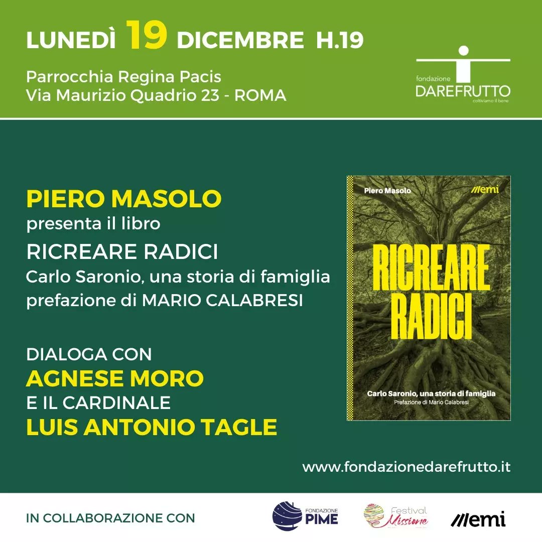 Bellissimo weekend nella comunità di Giogoli vicino a Firenze: grazie di cuore ai tanti amici! Dulcis in fundo: a Roma domani sera 🌱😁 con Fondazione Darefrutto <a href="/EMI_libri/">EMI Editrice Missionaria Italiana</a> <a href="/MissioFest/">Festival della Missione</a>