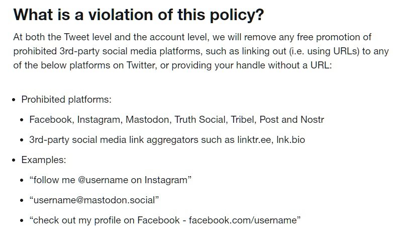 JosephPolitano's tweet image. ELON 6 MONTHS AGO: Whichever side needs to build a wall to keep people from leaving is the bad one

ELON NOW: LINKING TO ANY OTHER SOCIAL MEDIA ACCOUNT ON TWITTER IS BANNED

I look forward to February when Elon bans any mention of Toyota or Ford motors