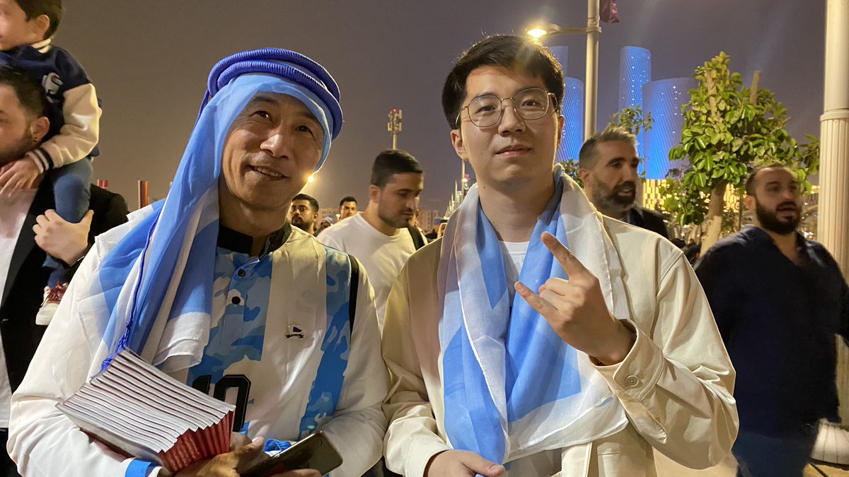 EricNjiiru's tweet photo. More 📸📸🇦🇷🇦🇷 #FIFAWorldCup #EricInQatar https://t.co/g6SDNxeLvx