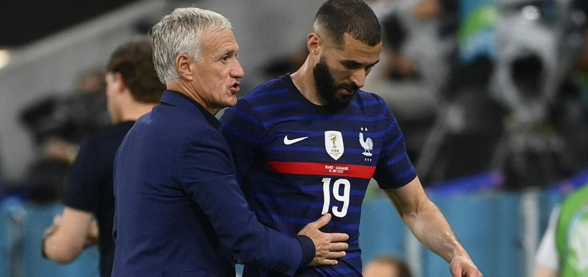 مدرب مغرور ومتعجرف

افضل لاعب بالعالم عندك واصابته كانت بسيطة حسب تقارير مدريد، تستبعده نهائياً عن البطولة لأسباب غير رياضيه!

يستحق السيناريو اللي صار له.. لاعب مثل بنزيما لازم يكون اول شخص تثق فيه مع مبابي