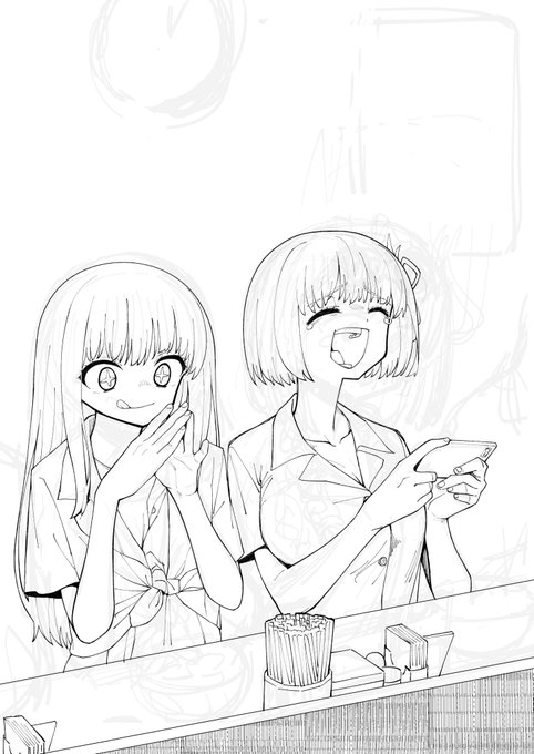 なんか描いてる 