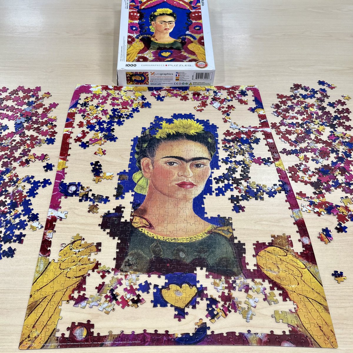 ulethlibrary's tweet photo. Itโs so close but will the puzzle be done by the end of the Stress-Free Zone?!๐งฉ
If you are in the Library, give yourself a break help fill it in!
#ULeth #ULethbridge #ULethbridgeLibrary #ULethLibrary #SFZ #StressFreeZone #ULethDestress https://t.co/KabdgA6FOF
