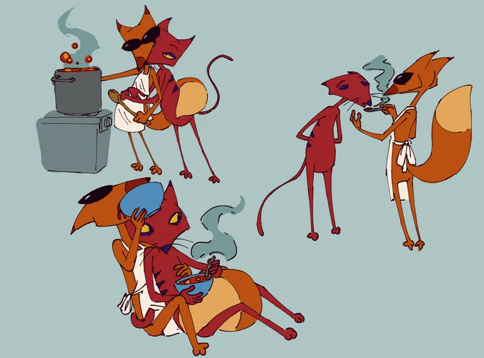 Doodle page c0m for my lovely friend  #couragethecowardlydog #katz #cajunfox 