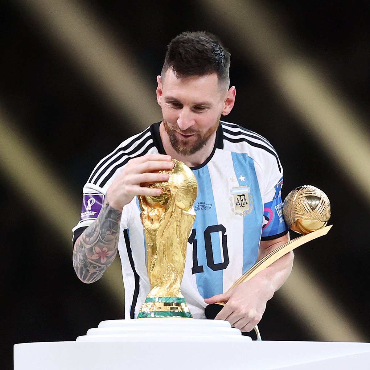 Grande finale… Congratulazioni a Messi e all’Argentina! #FifaWorldCup #Qatar2022