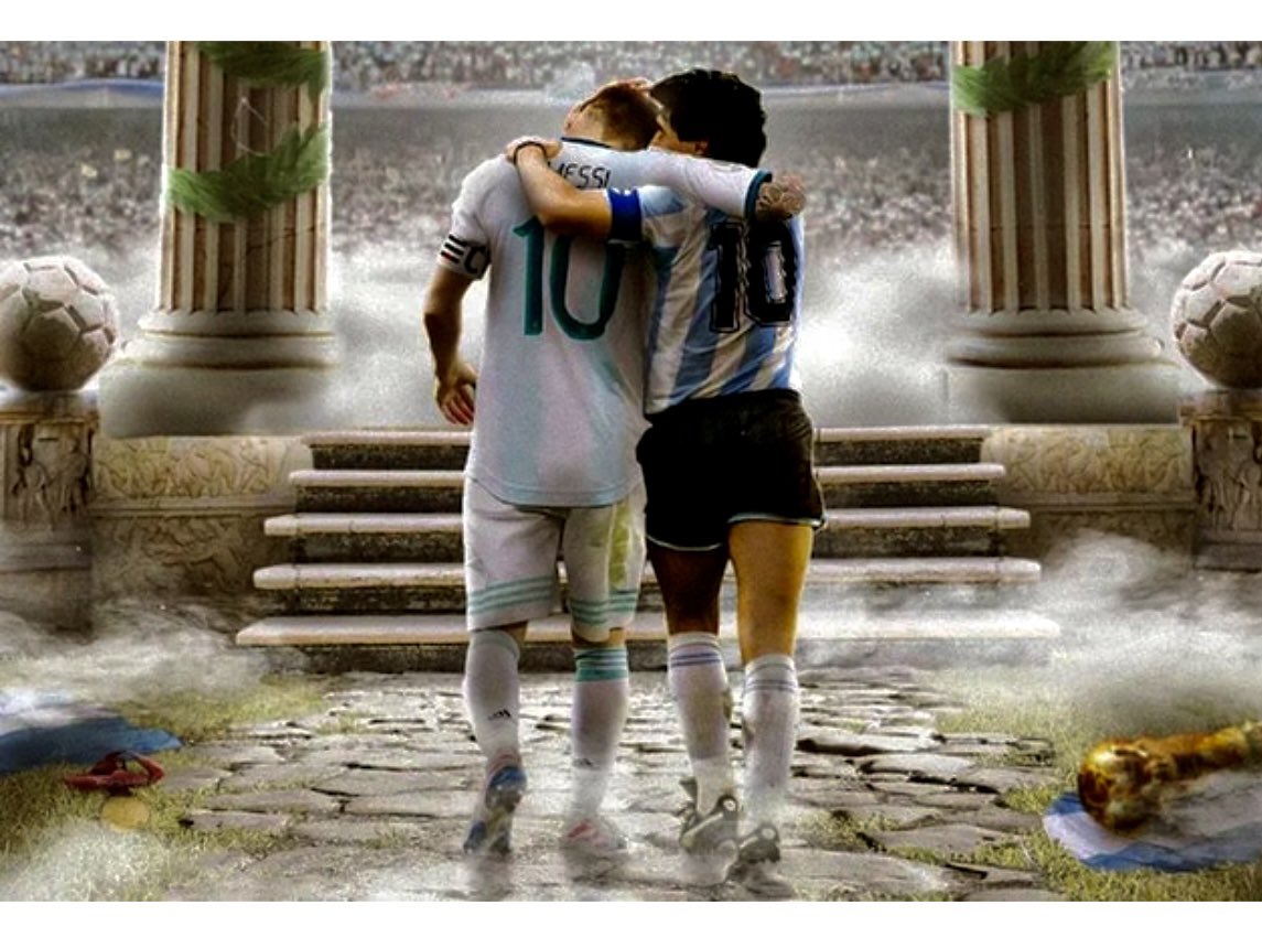 A day to remember for ever….Thank you Argentina, Thank you Leo Messi for this amazing achievement and for bringing such a star moment to our country. Memories from Maradona &amp; Messi will stay for ever. Vamos Argentina!!!
🇦🇷🇦🇷🇦🇷👏👏👏
