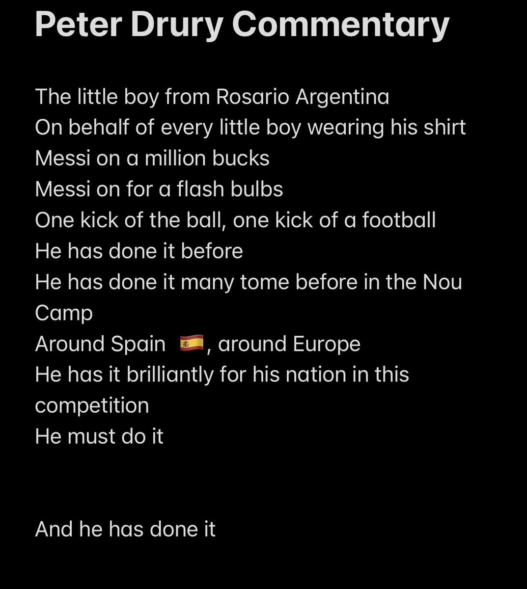 Richard35743103's tweet image. Peter Drury 😭😭